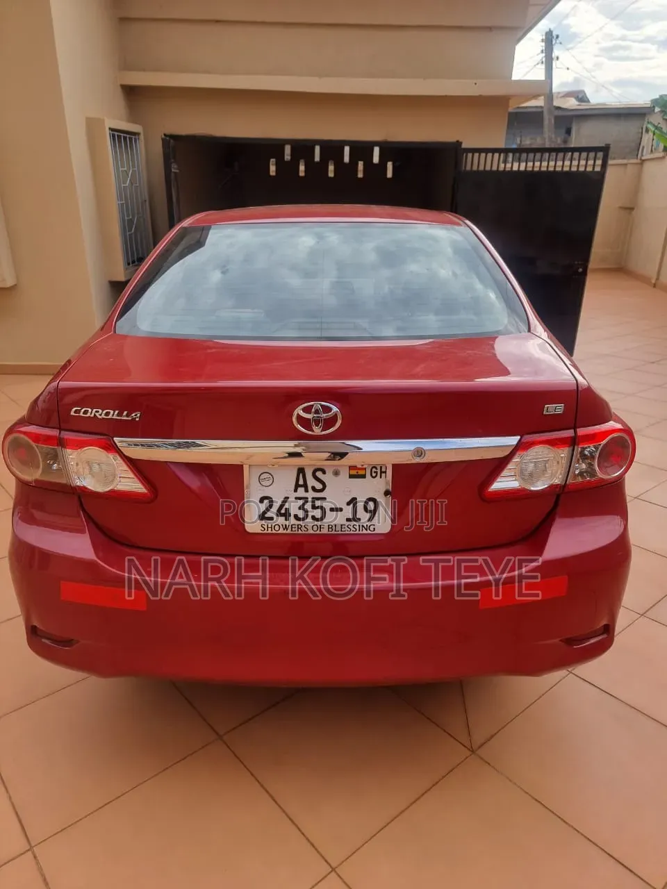 Toyota Corolla 2011 Red