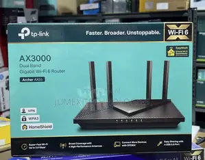 TP-Link AX3000 Dual Band Gigabit Wi-Fi 6 Router Archer AX55 EASY MESH