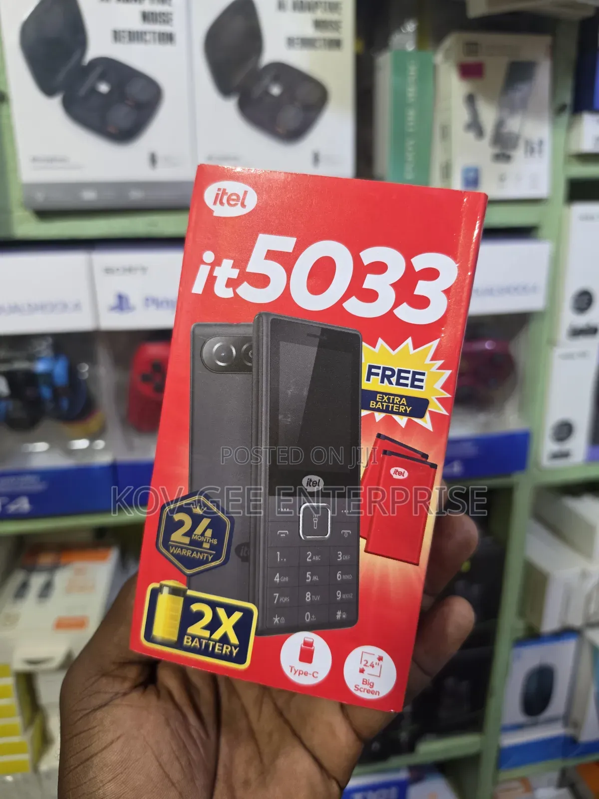 New Itel IT5023 Black