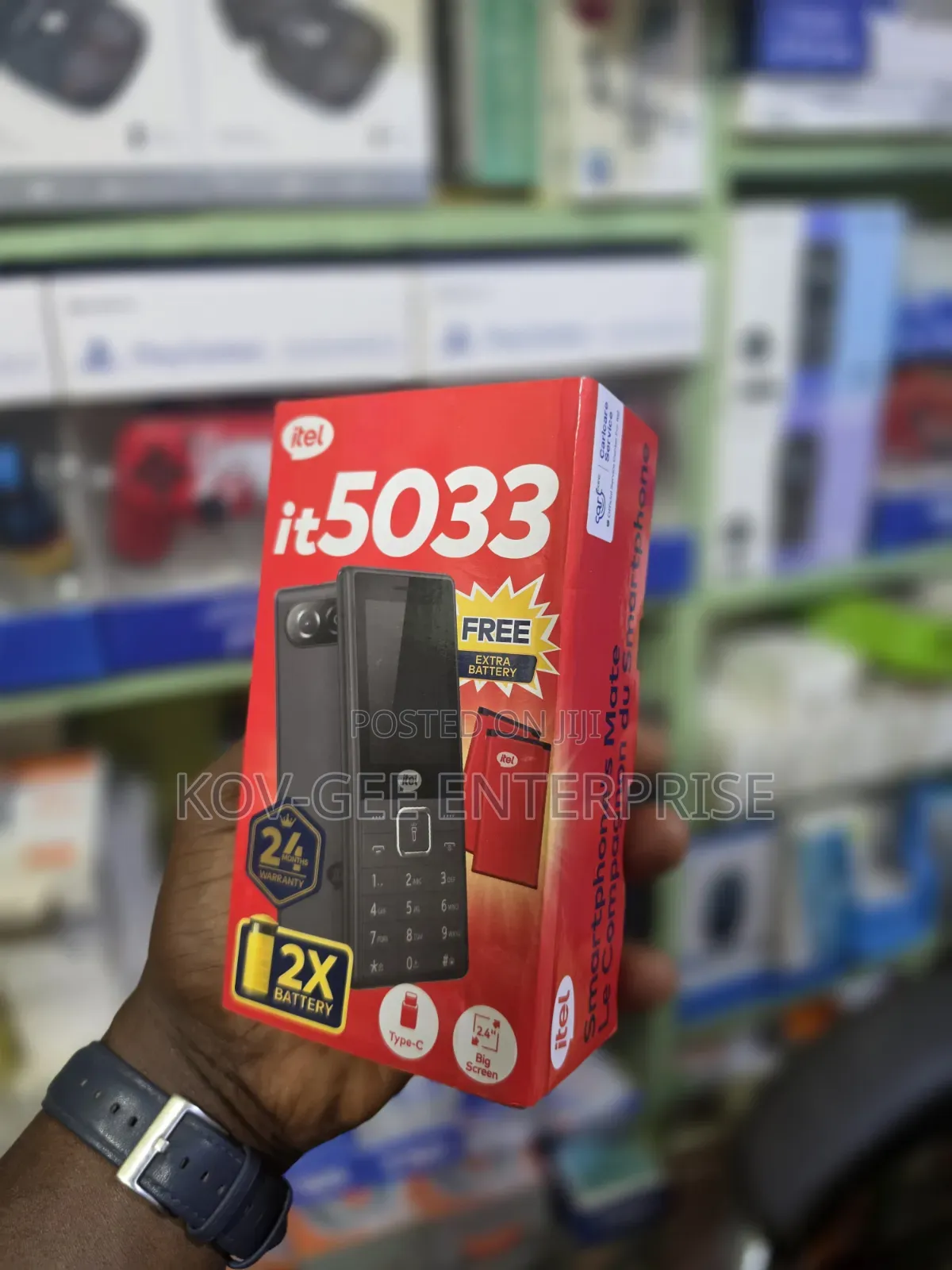 New Itel IT5023 Black