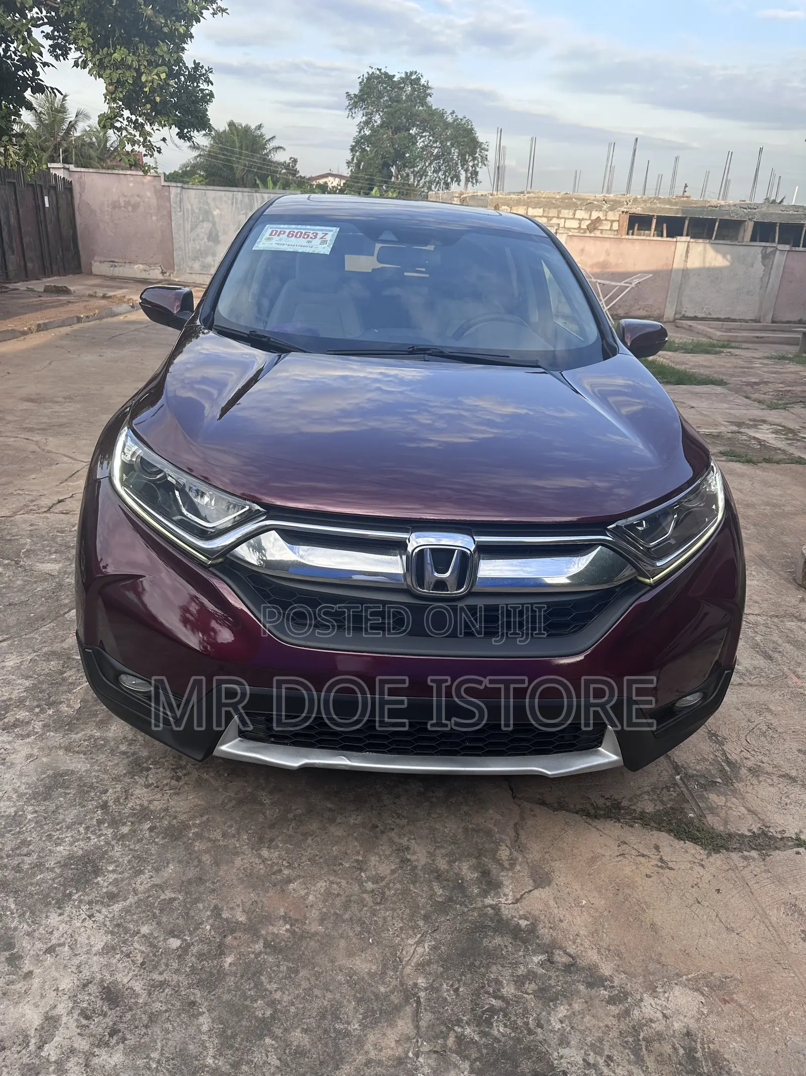 Honda CR-V EX-L AWD 2018 Burgundy