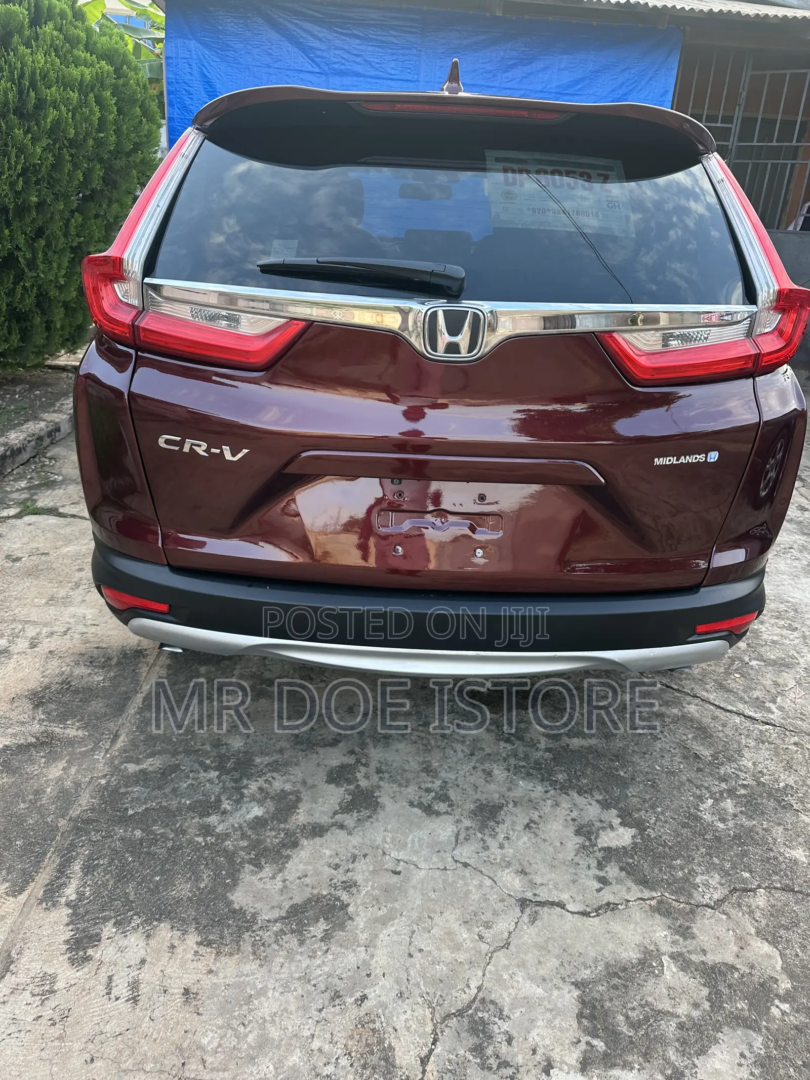Honda CR-V EX-L AWD 2018 Burgundy