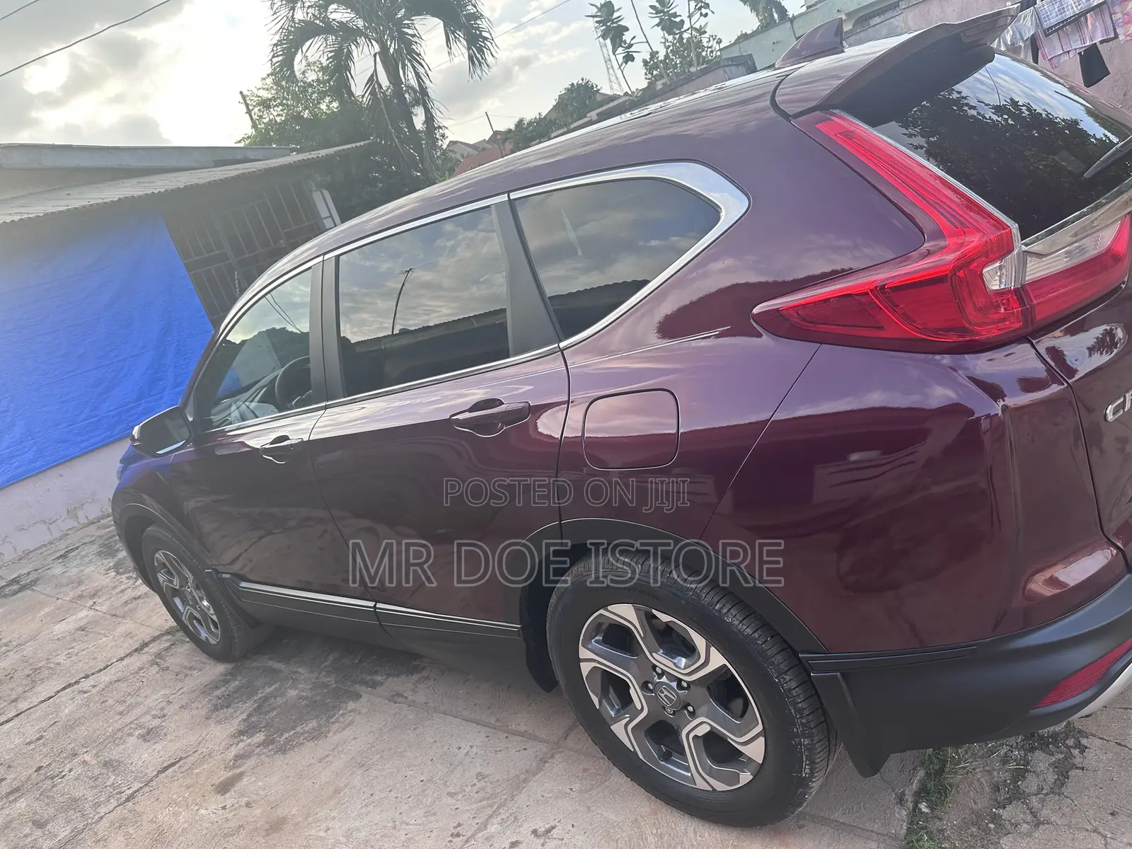 Honda CR-V EX-L AWD 2018 Burgundy