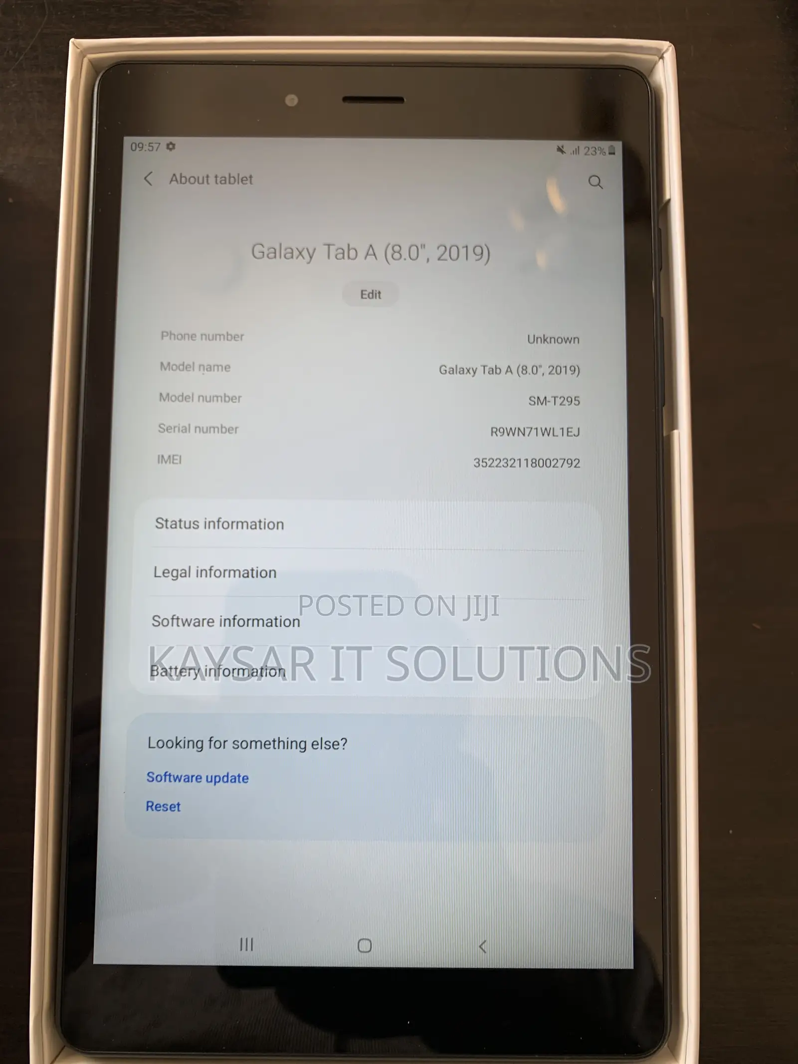 Samsung Galaxy Tab 4G LTE 32 GB Black