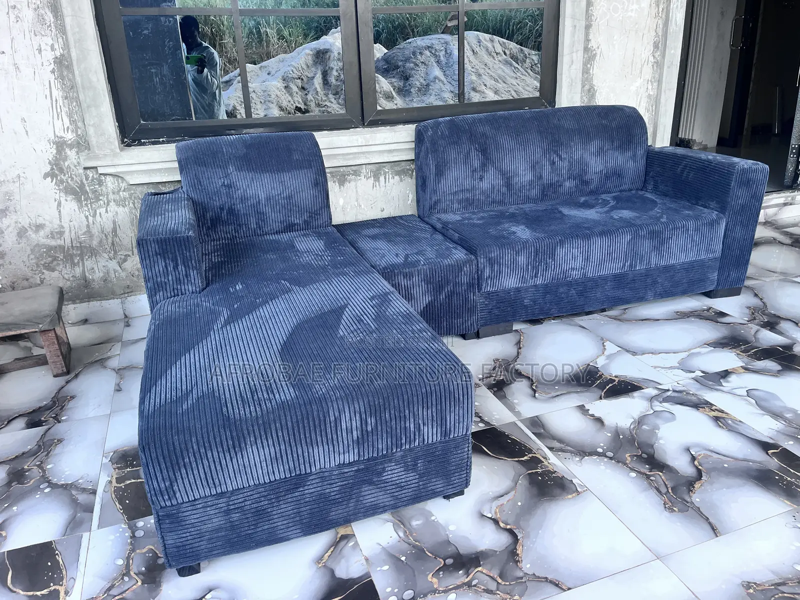 Afro Lshape Sofa