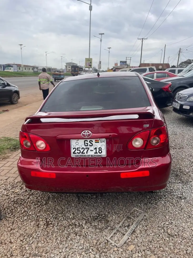 Toyota Corolla 1.6 VVT-i 2006 Red