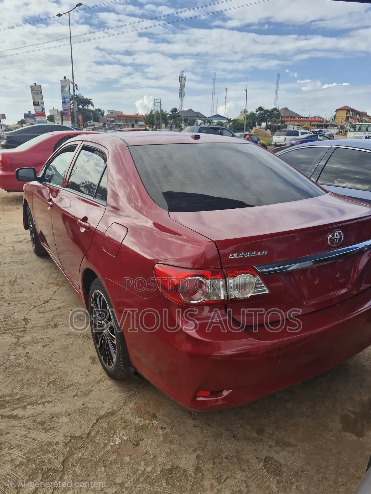 Toyota Corolla 2013 Red