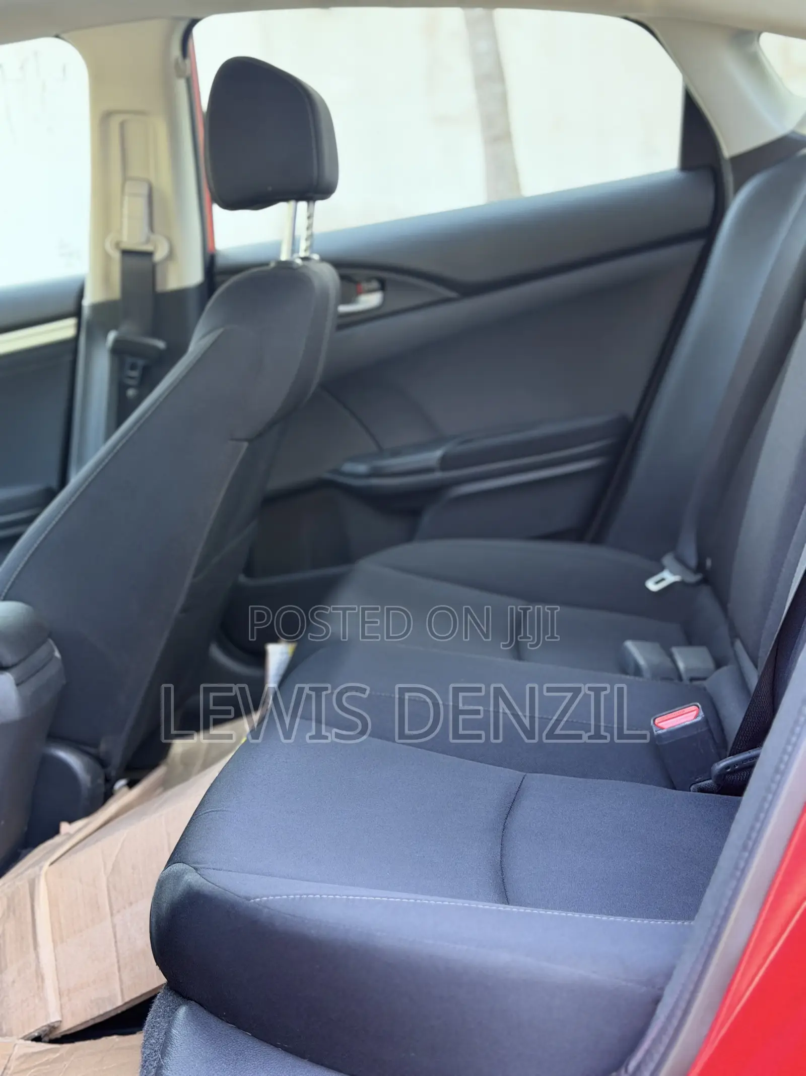 Honda Civic EX Sedan 2018 Red