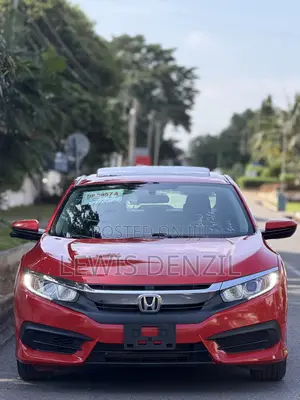 Honda Civic EX Sedan 2018 Red