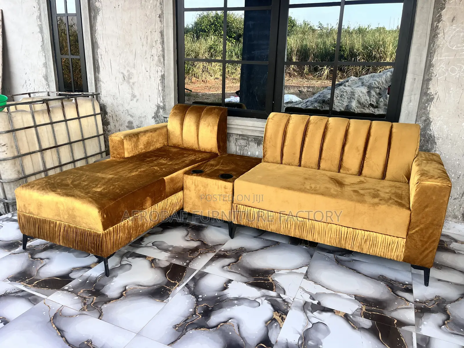 Afro Ascent Luxury Sofa Lshape