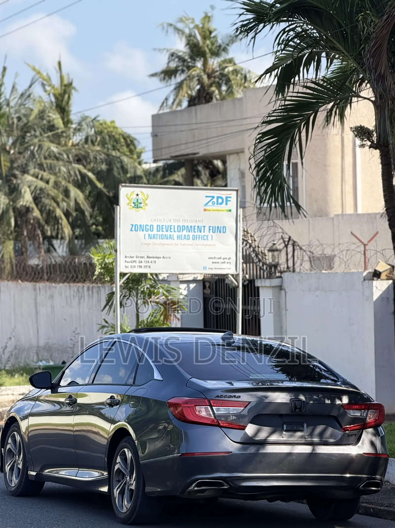 Honda Accord EX-L 2.0T 2020 Gray