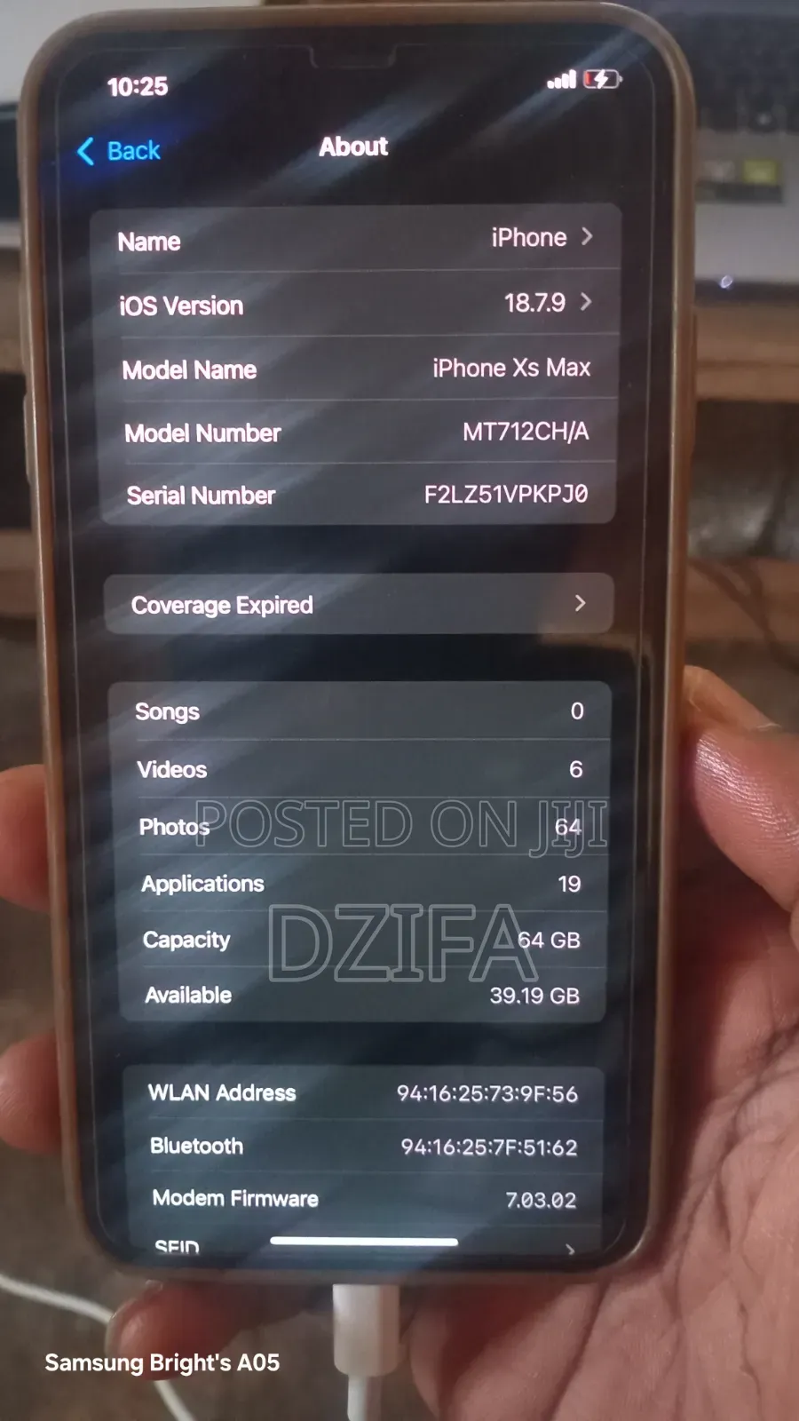 Apple iPhone XS Max 64 GB Black