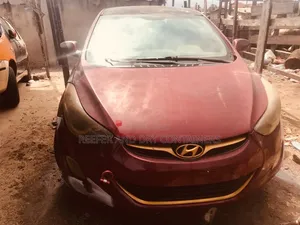 Hyundai Elantra 2013 Red