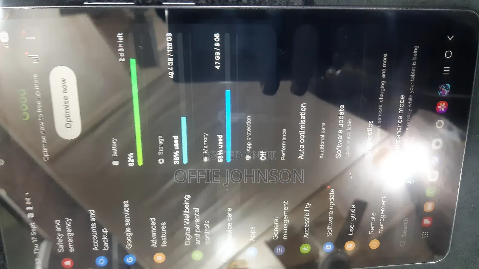 Samsung Galaxy Tab A11 128 GB Gray