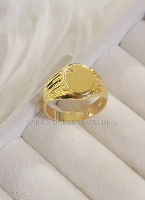 Solid Fashion Gold Ring