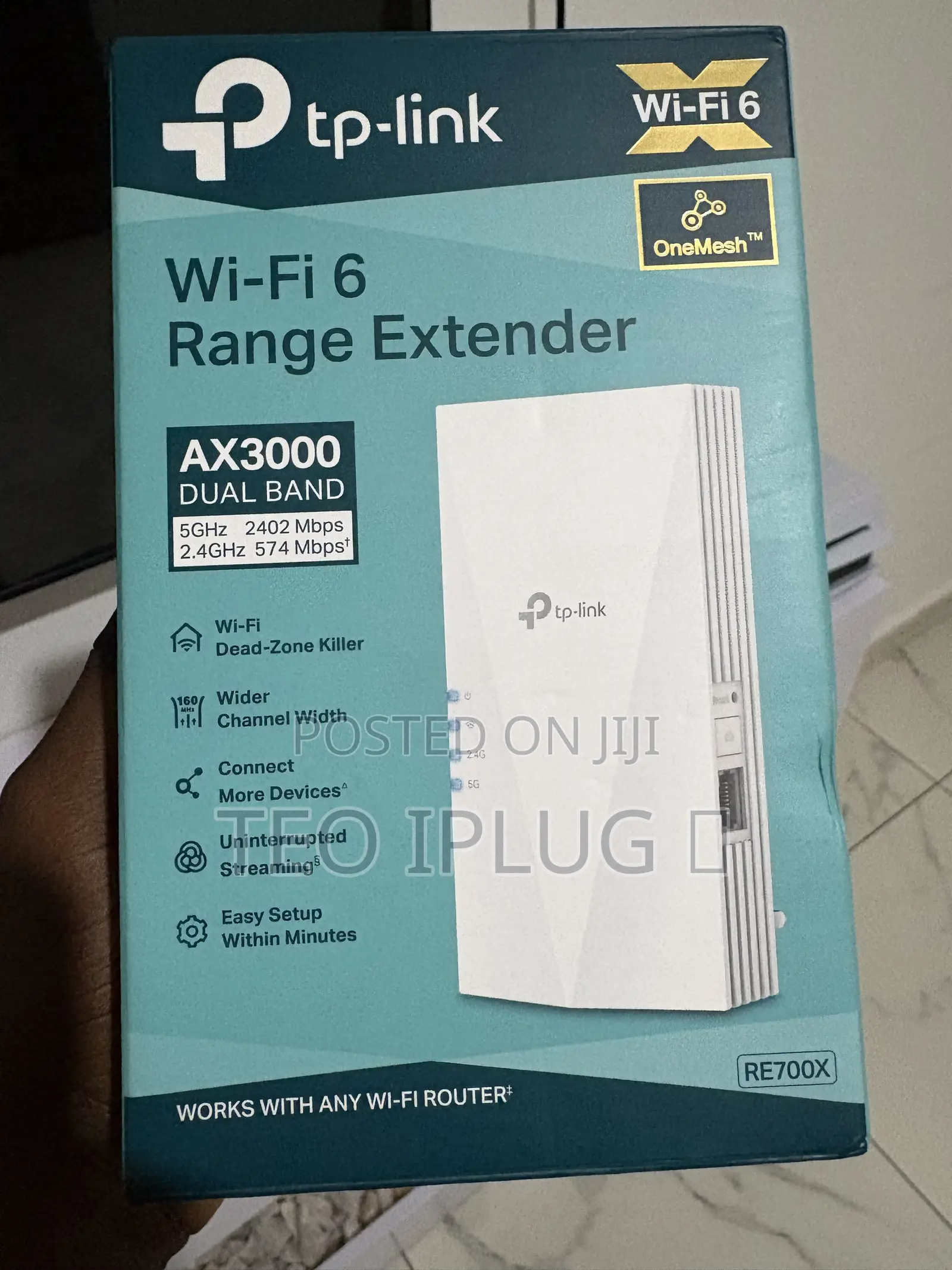 TP-Link RE700X AX3000 Wi-Fi 6 Range Extender