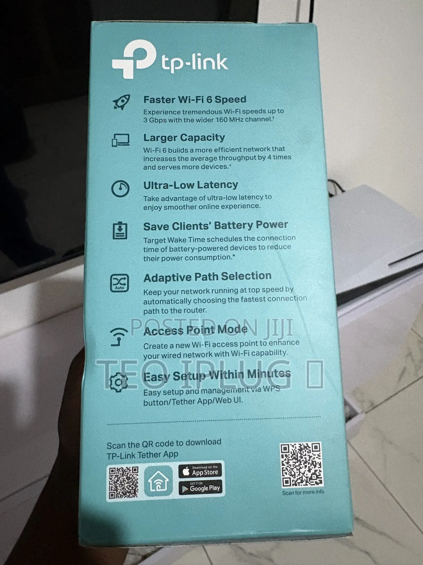 TP-Link RE700X AX3000 Wi-Fi 6 Range Extender