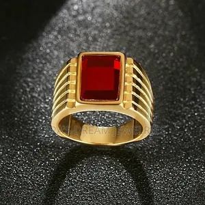 Solid Fashion Gold Rings