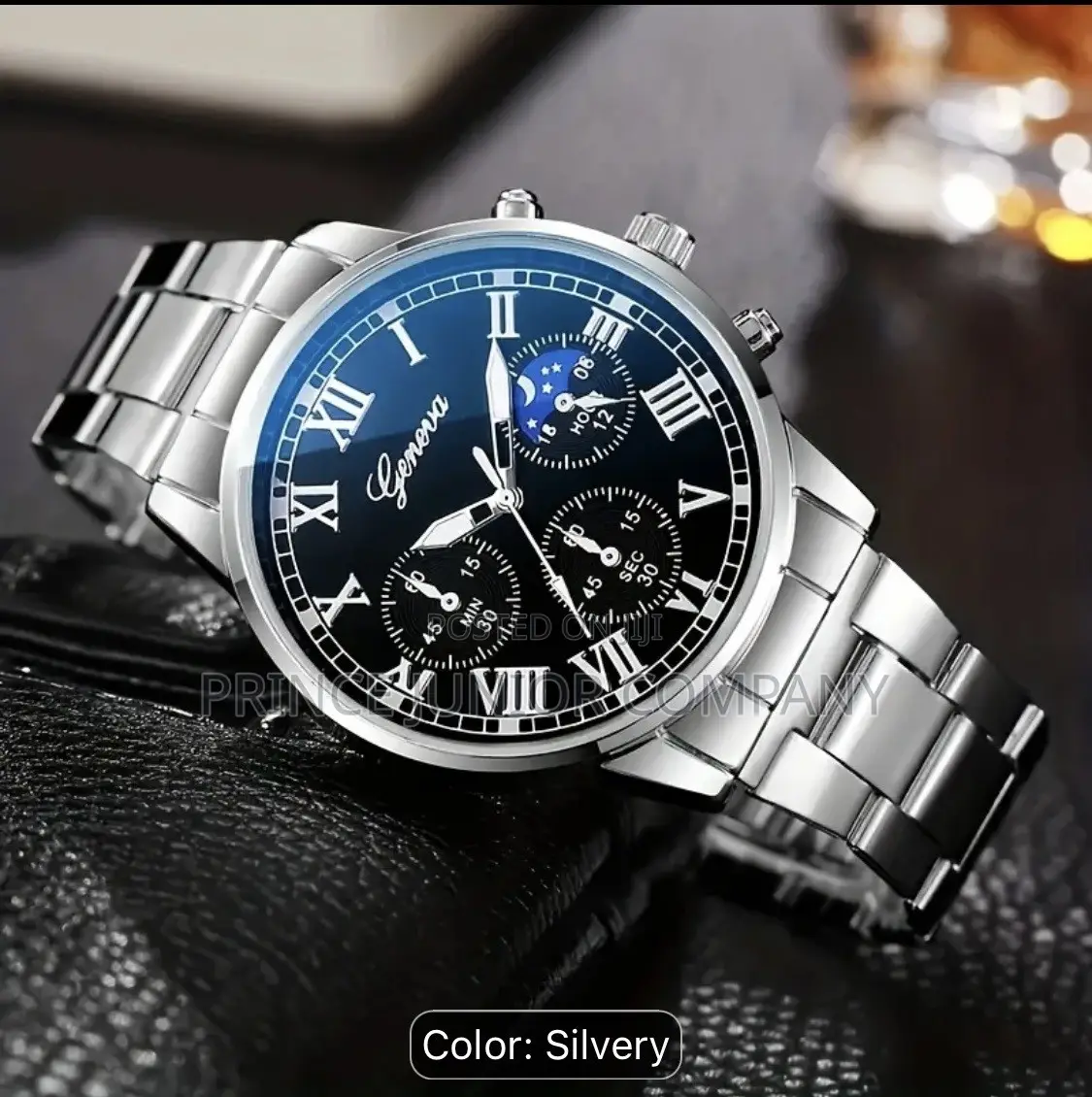 3 in 1 Stainless Steel Watch