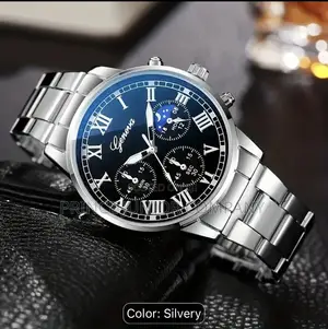 3 in 1 Stainless Steel Watch