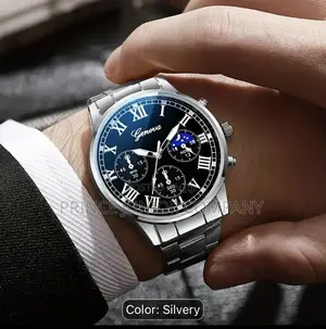 3 in 1 Stainless Steel Watch