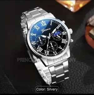 3 in 1 Stainless Steel Watch