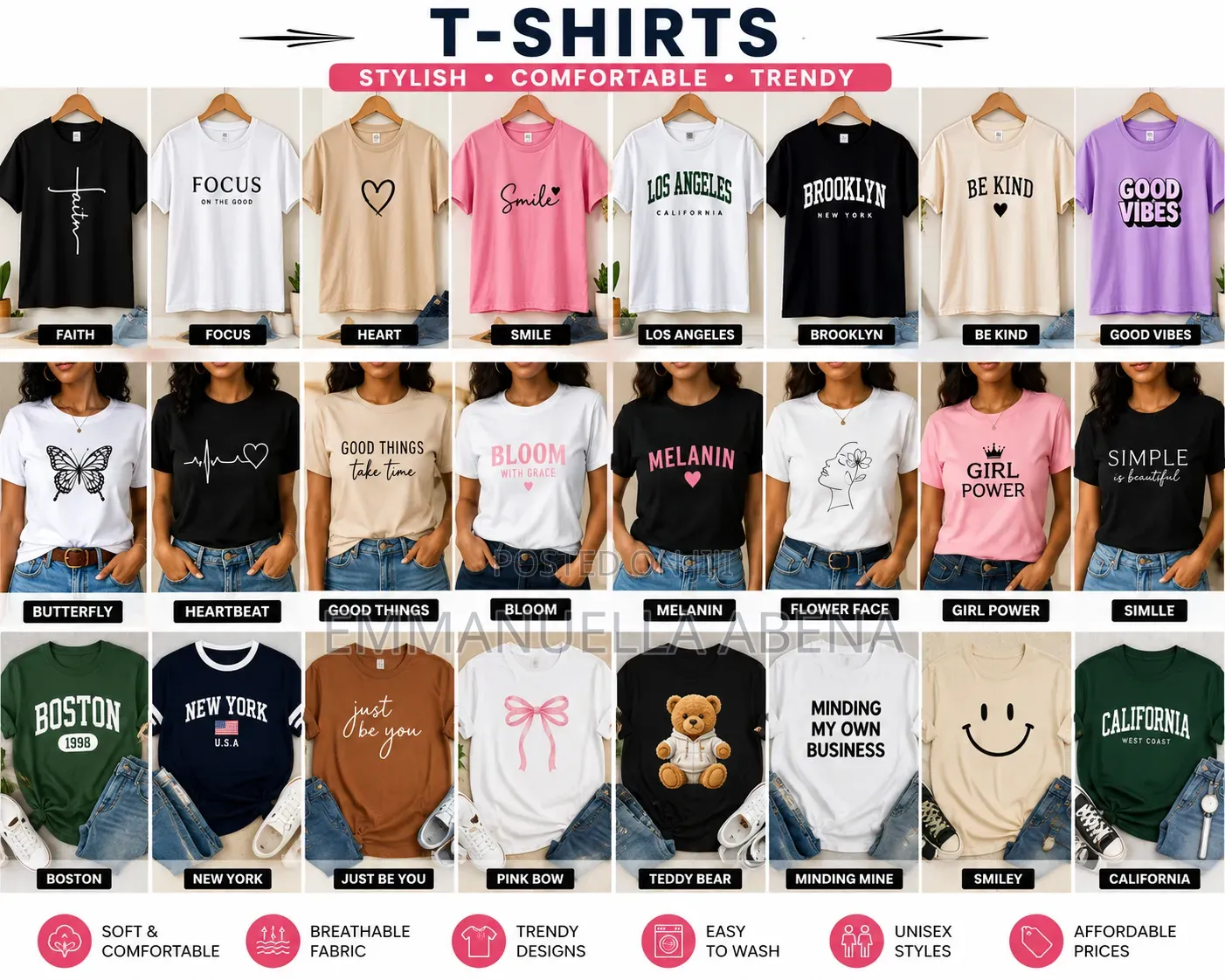Round Neck T-Shirt