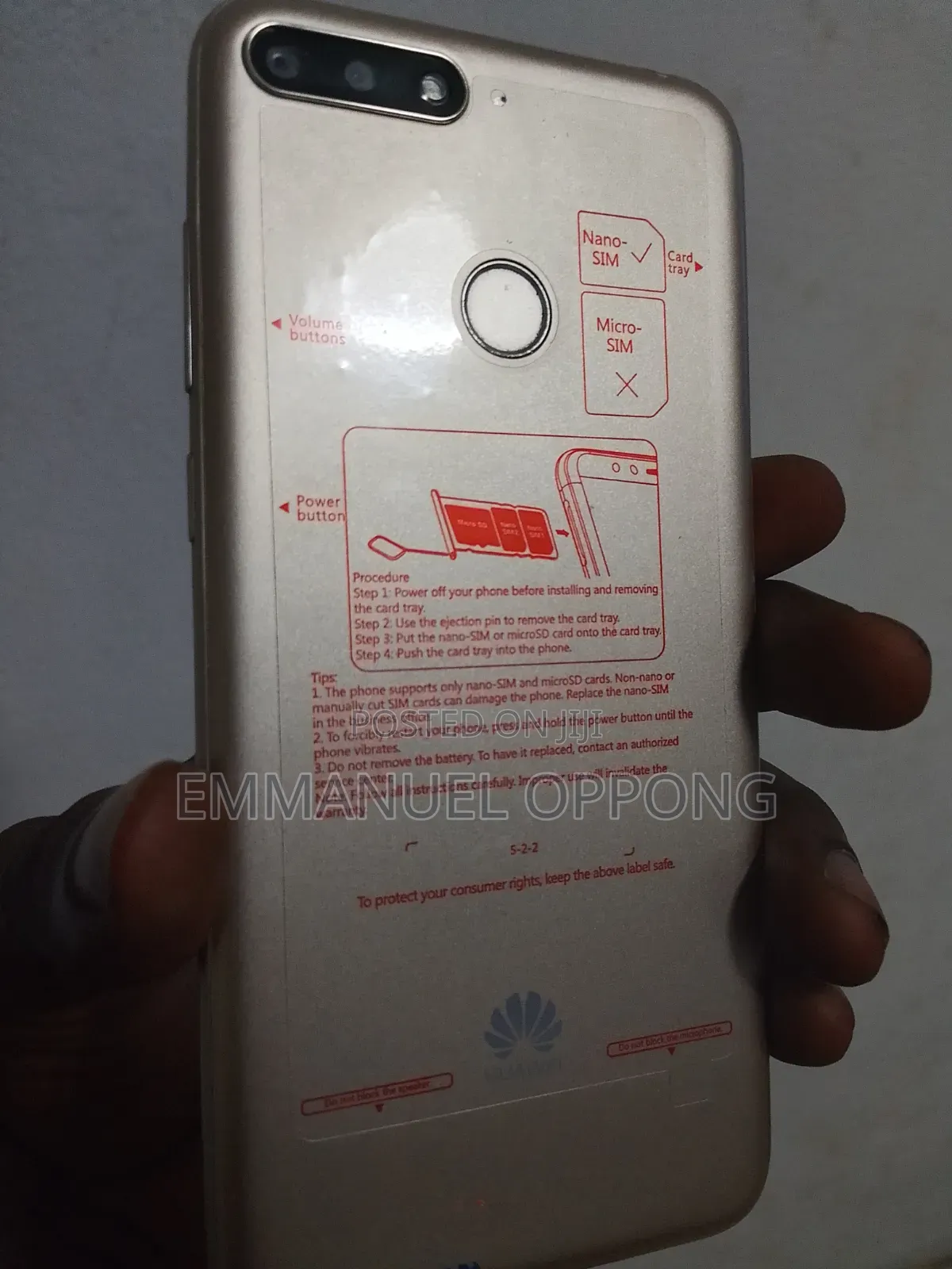 Huawei Y6 2018 16 GB Gold