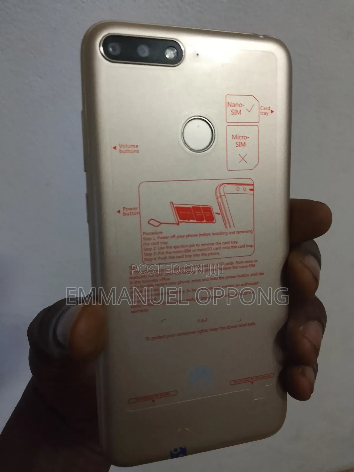 Huawei Y6 2018 16 GB Gold