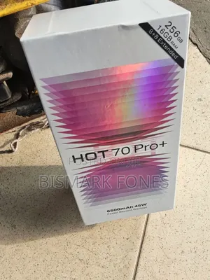 New Infinix Hot 70 Pro 5G+ 256 GB Black
