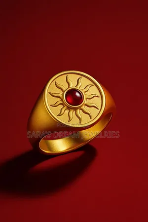 Solid Fashion Gold Ring