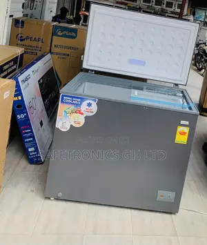 Nasco Lockable Grey :: 200L Singledoor Nas-250fl Freezer