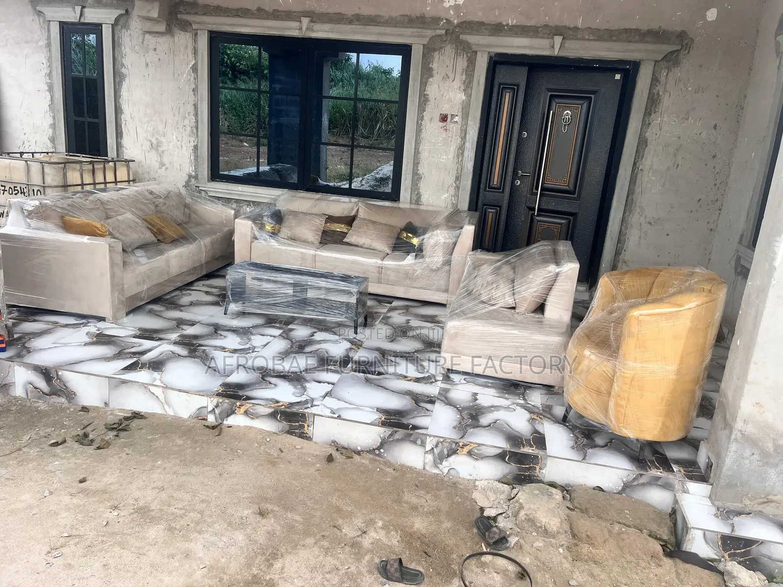 Luxury Sofa Set - From Afrobae Furniture Factory