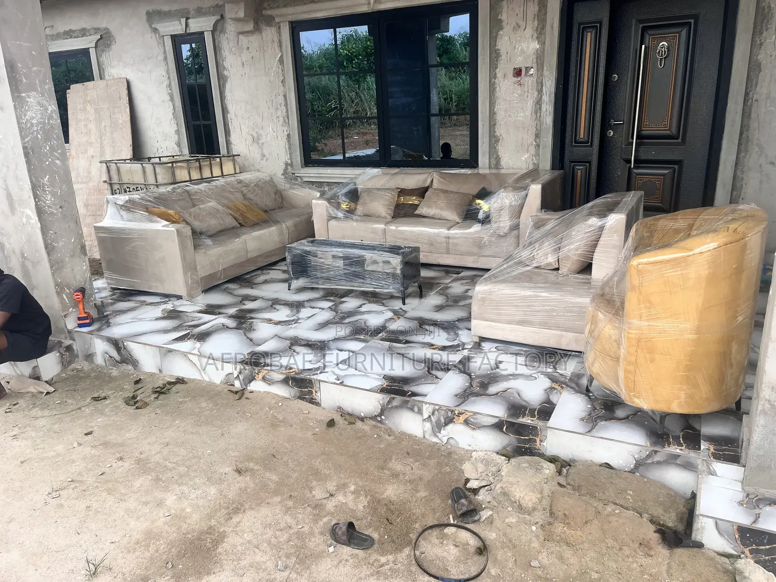 Luxury Sofa Set - From Afrobae Furniture Factory