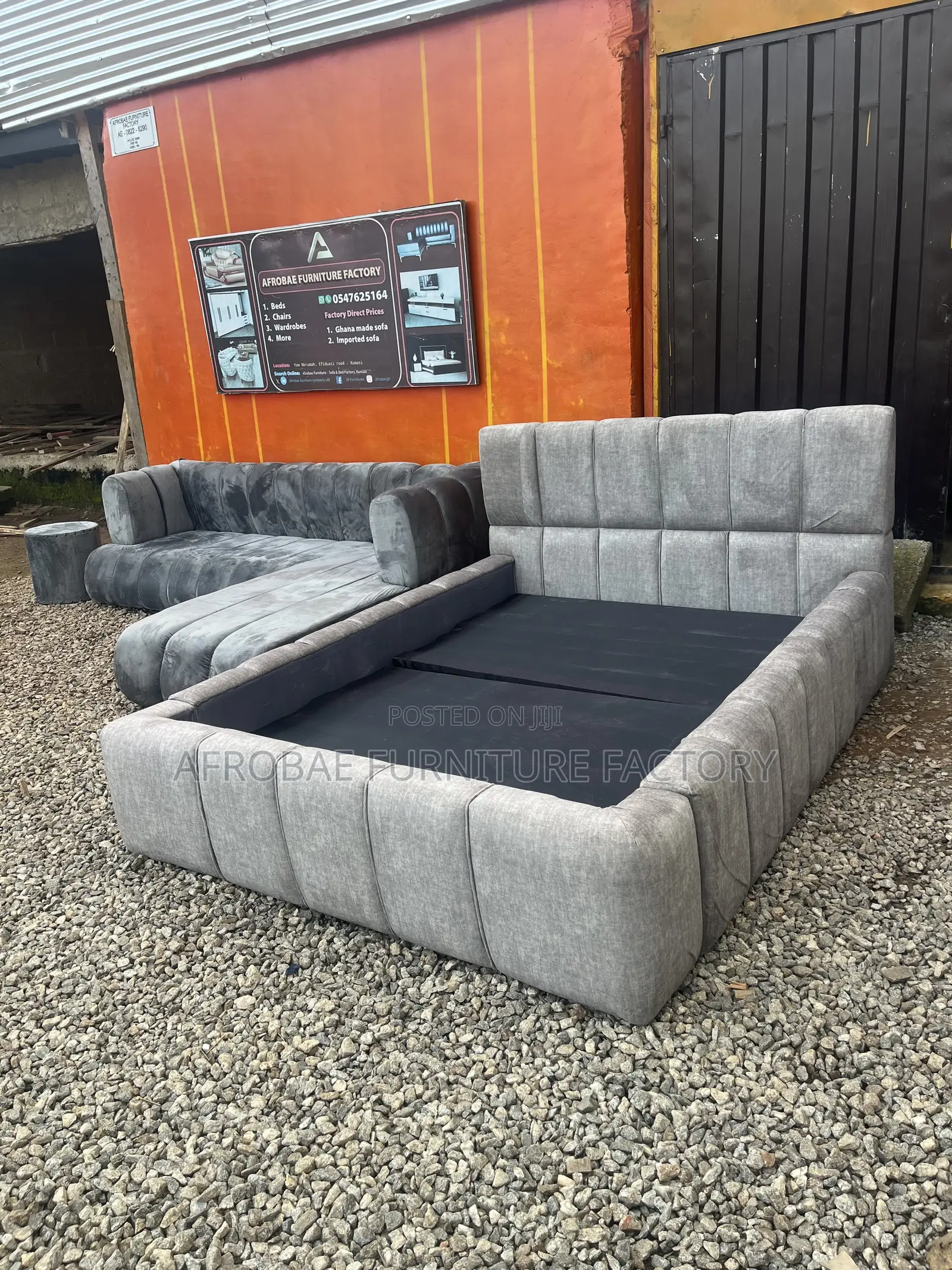 Double Bed Plus Sectional Comfort Sofa