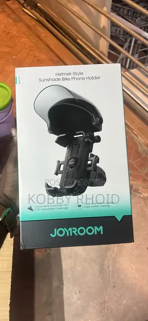 Helmet-Style Sunshade Bike Phone Holder