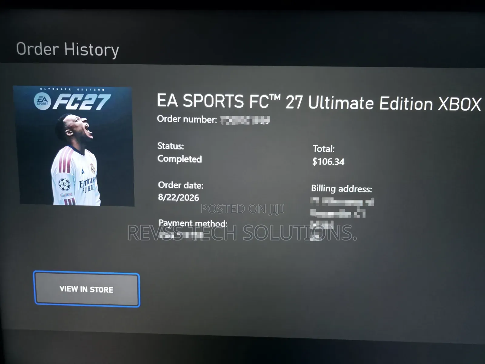 ​EA Sports FC 27 Ultimate Edition – Xbox Offline Access(Only 5 Slots!)