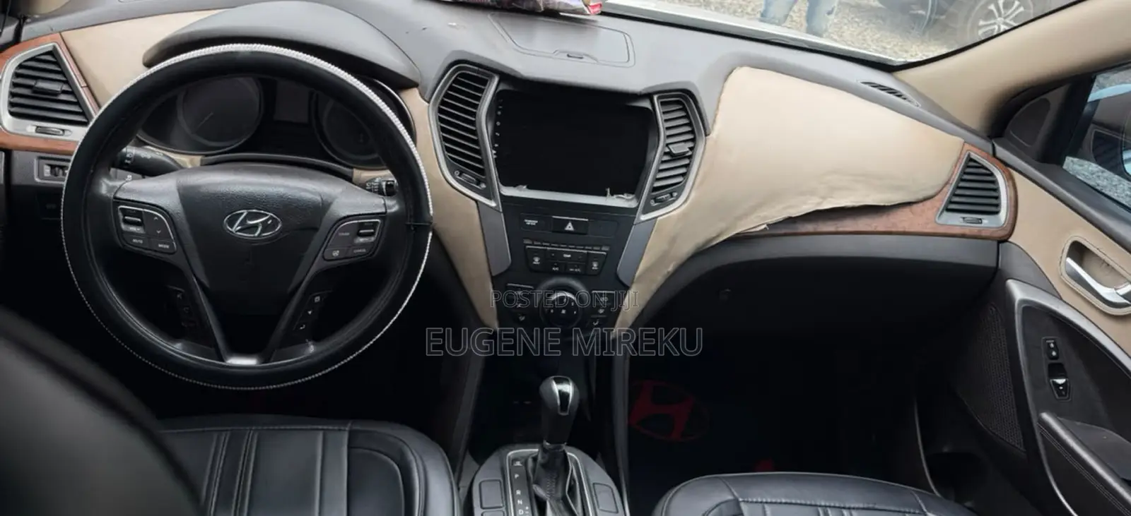 Hyundai Santa Fe 2014 White
