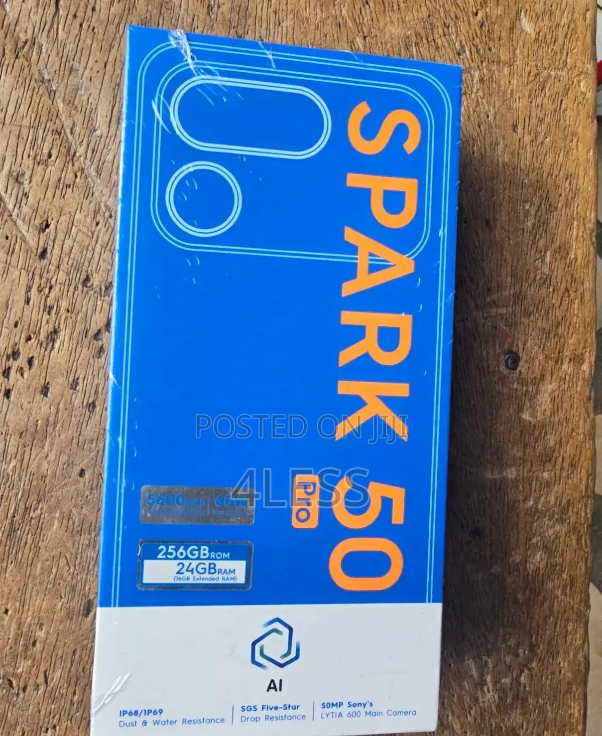 New Tecno Spark 50 Pro 256 GB Black