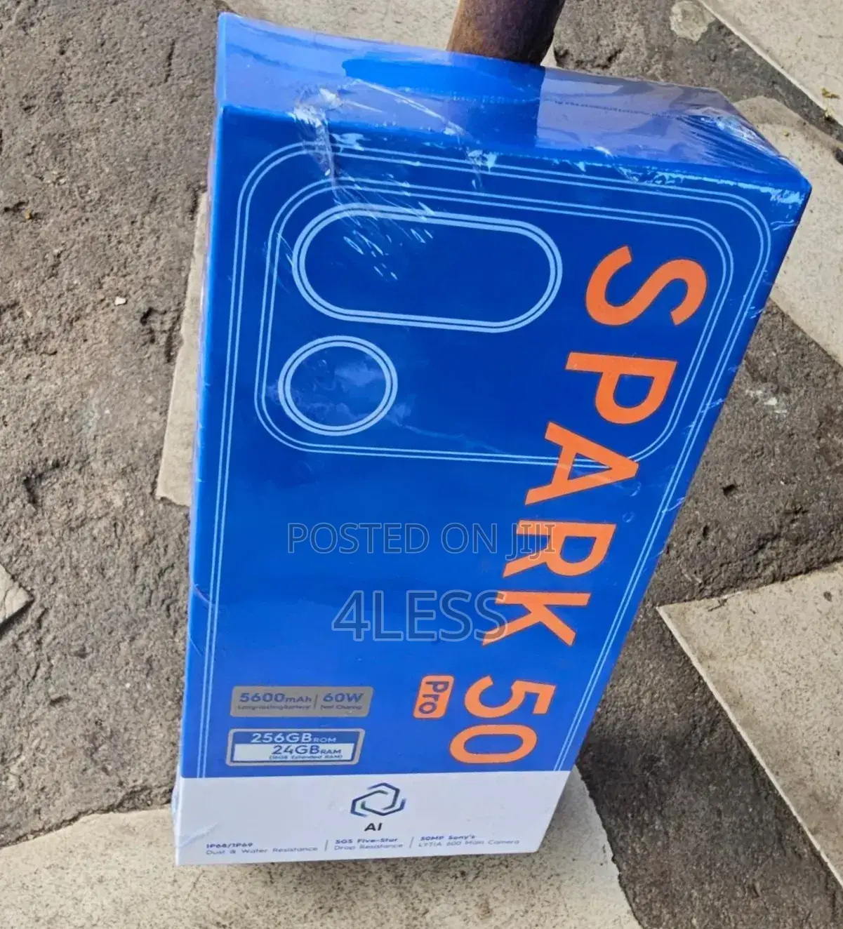 New Tecno Spark 50 Pro 256 GB Black