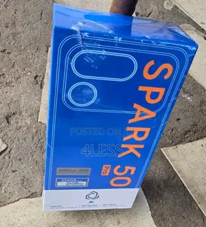 New Tecno Spark 50 Pro 256 GB Black