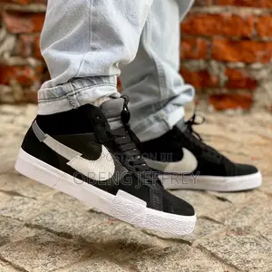 Original Nike Blazer Mosaic Pack High Black/White