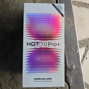 New Infinix Hot 70 Pro 5G+ 256 GB Black