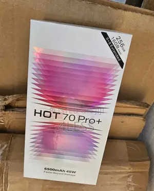 New Infinix Hot 70 Pro 5G+ 256 GB Black