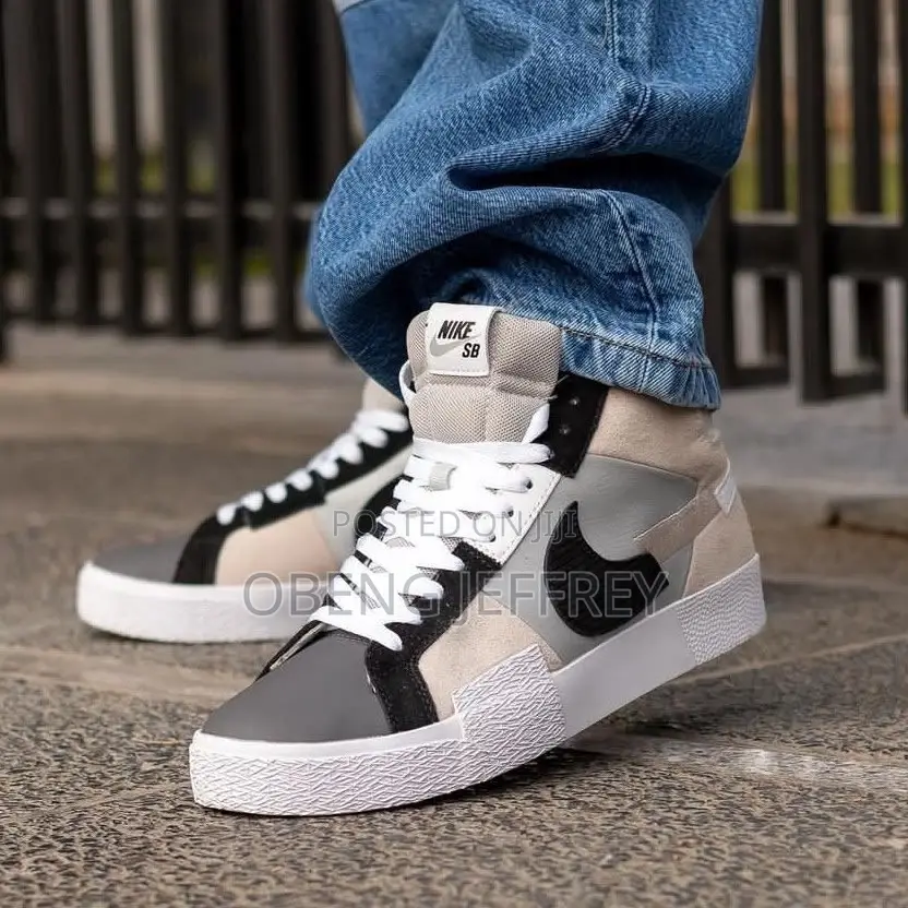 Original Nike Zoom Blazer Mid Gray/White