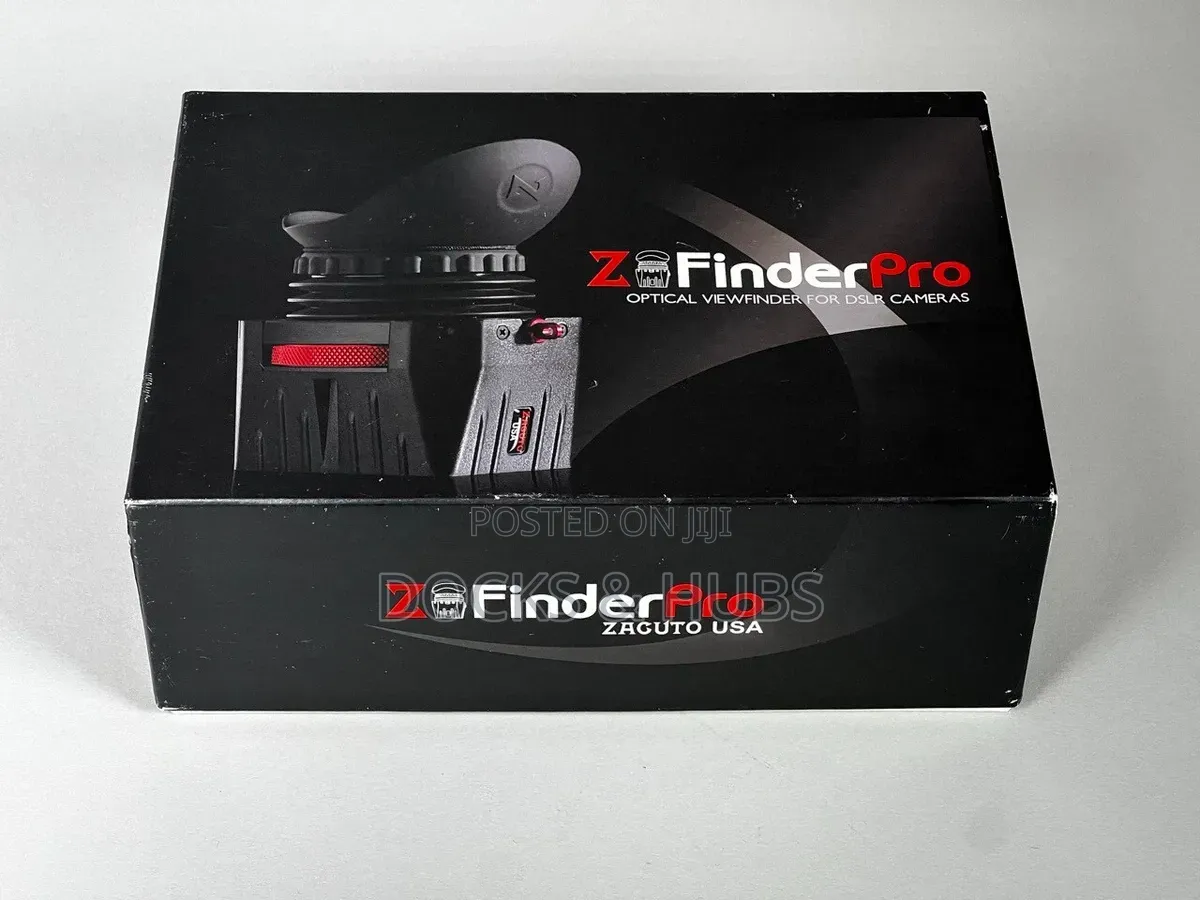 Zacuto Z-Finder Pro Optical Viewfinder Box Designed for DSLR Cameras.