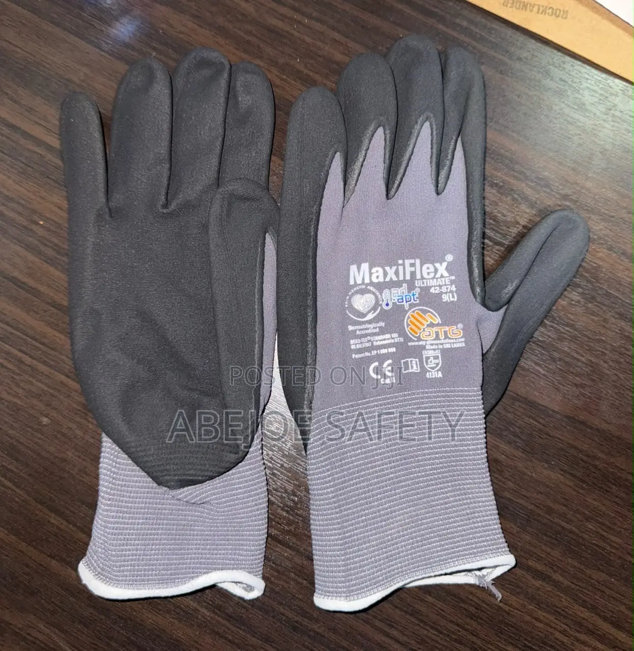 MaxiFlex Safety Gloves – Breathable Grip Work Gloves