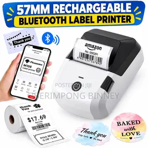 3 Inches Bluetooth and USB Label Printer