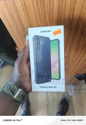 New Samsung Galaxy A56 256 GB Black