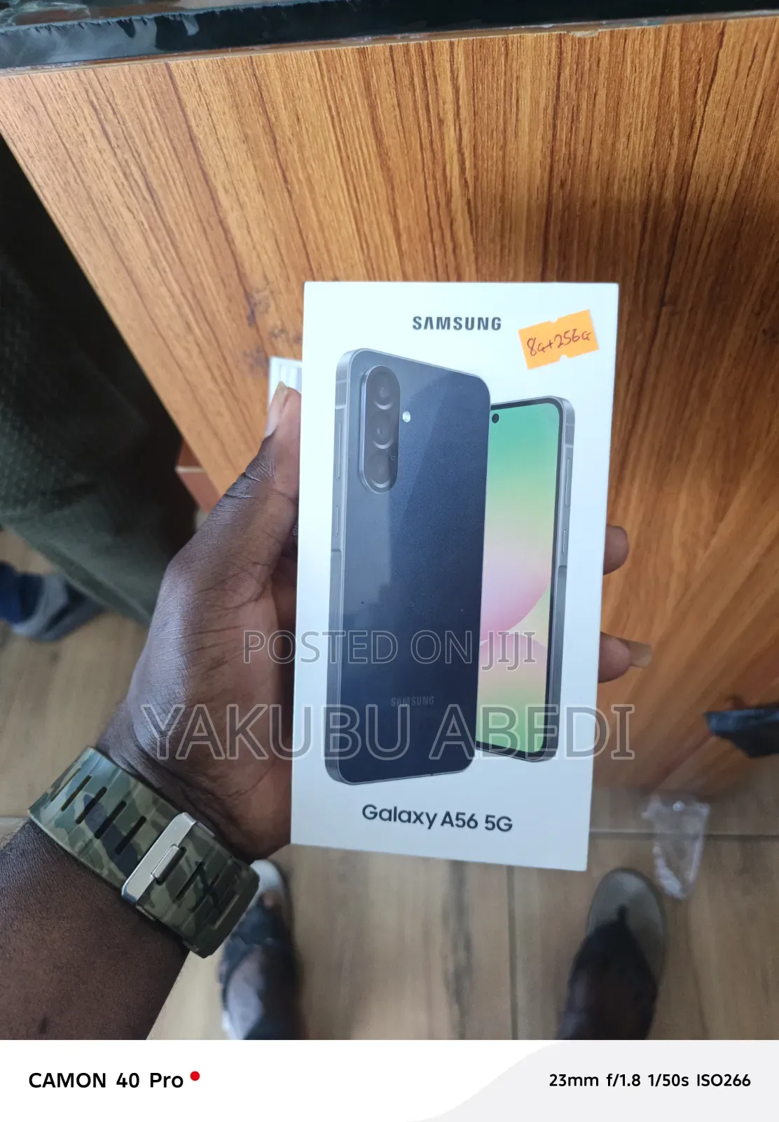 New Samsung Galaxy A56 256 GB Black